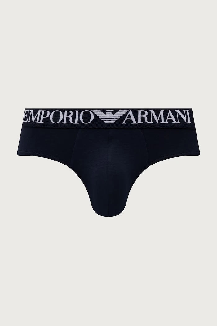 Emporio Armani Underwear Erkek Pamuk ve Elastan Slip 2'li