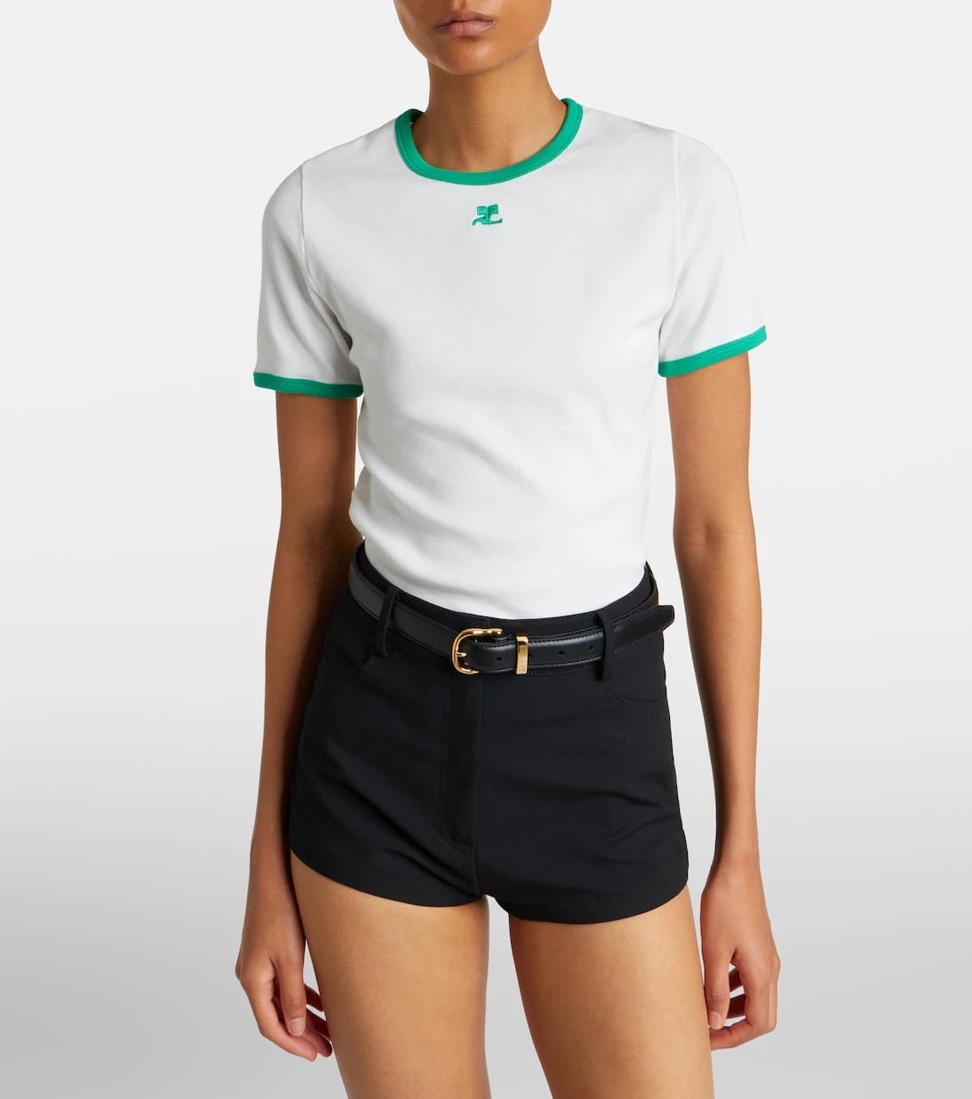 Courrèges - Cotton jersey T-shirt