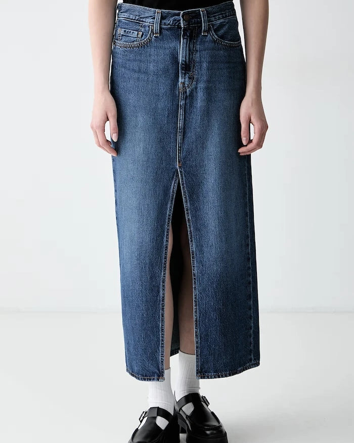 Levi's Denim Yırtmaçlı Etek ANKLE COLUMN