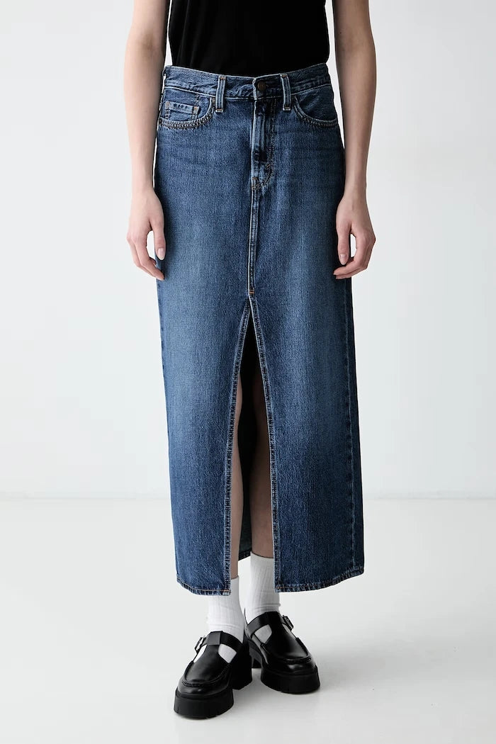 Levi's Denim Yırtmaçlı Etek ANKLE COLUMN