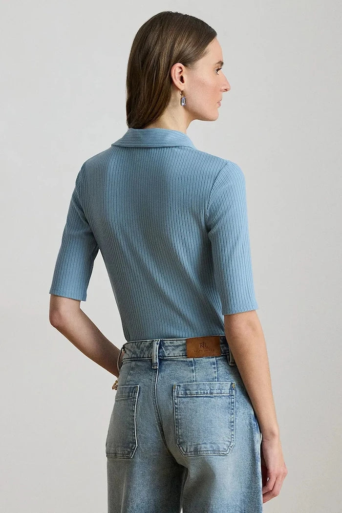 Lauren Ralph Lauren yakalı kadın tişört