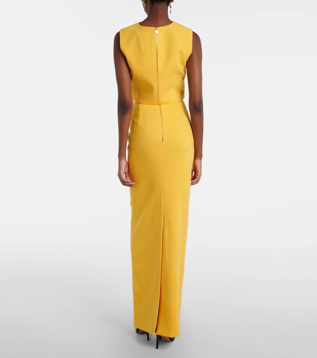 Carolina Herrera - Wool-blend maxi skirt