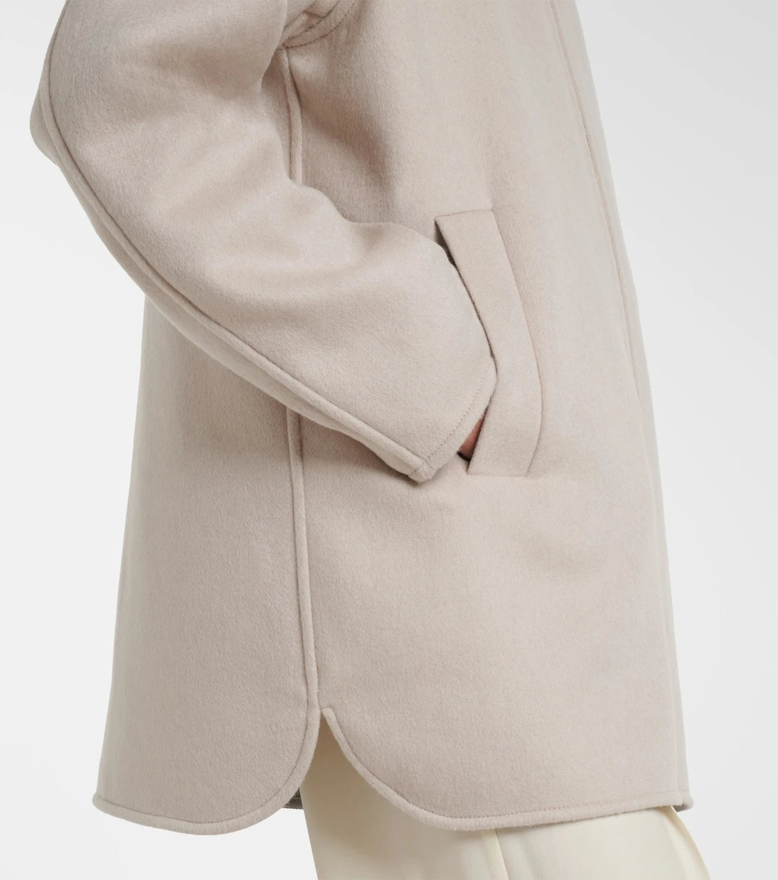 Moncler - Hemiptere wool and cashmere jacket