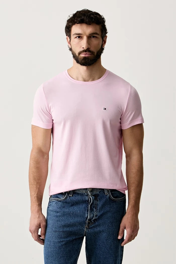 Tommy Hilfiger basic erkek pamuklu elastan tişört