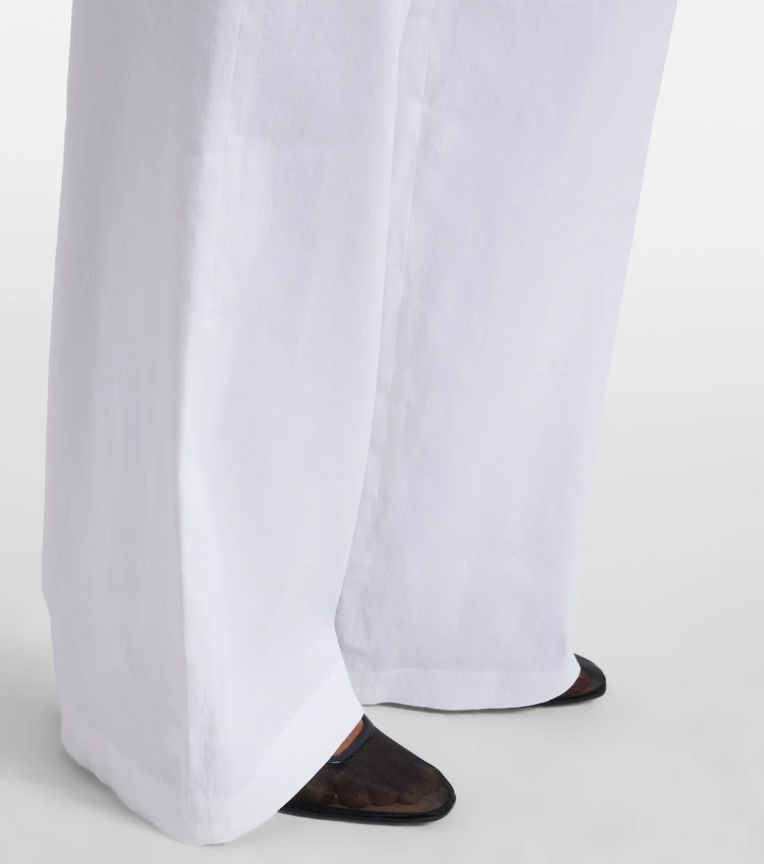 Max Mara - Destino linen-blend wide-leg pants