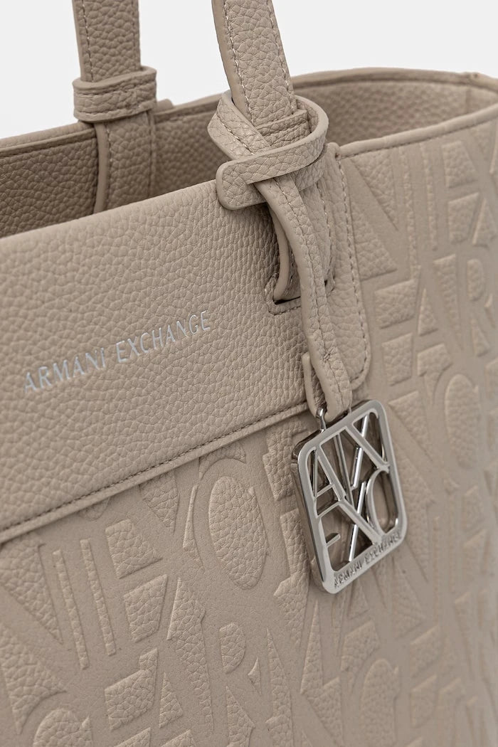 Armani Exchange kadın suni deri alışveriş çantası