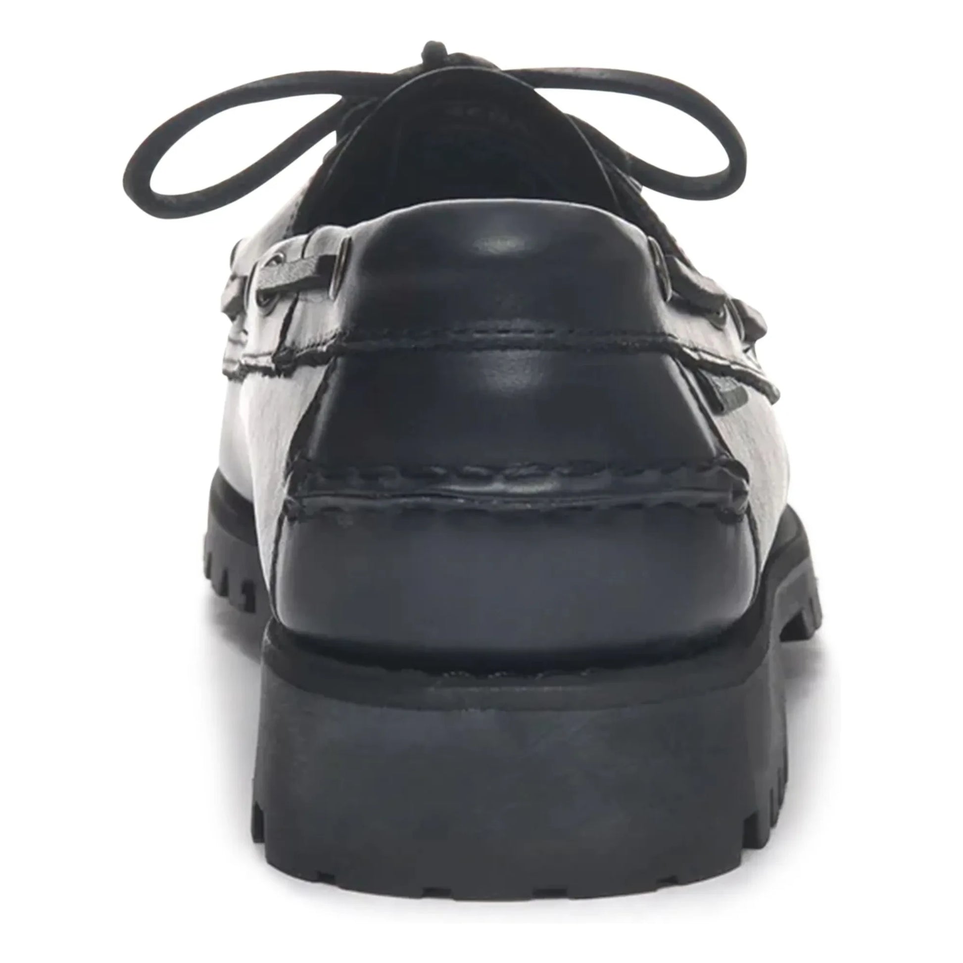 Sebago - Ranger Waxy moccasins  | Black