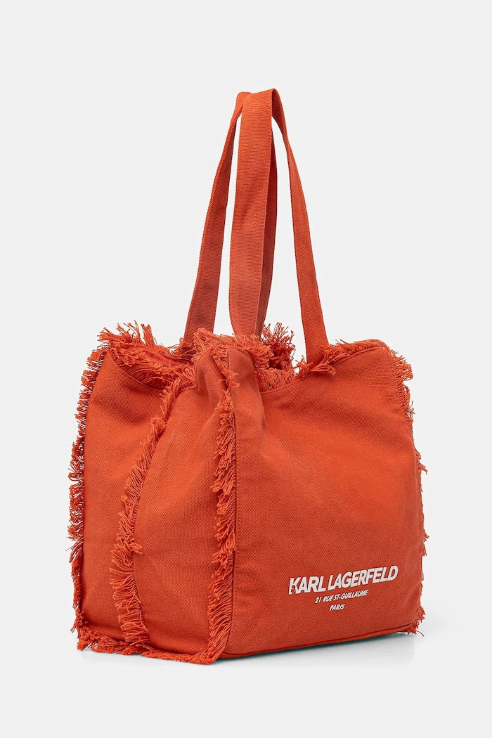 Karl Lagerfeld Kadın Tote Çanta Pamuklu K/RSG