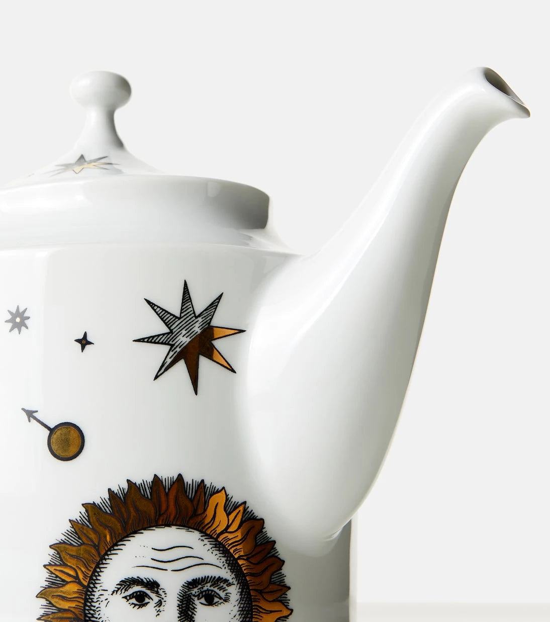 Fornasetti - Astronomici porcelain teapot