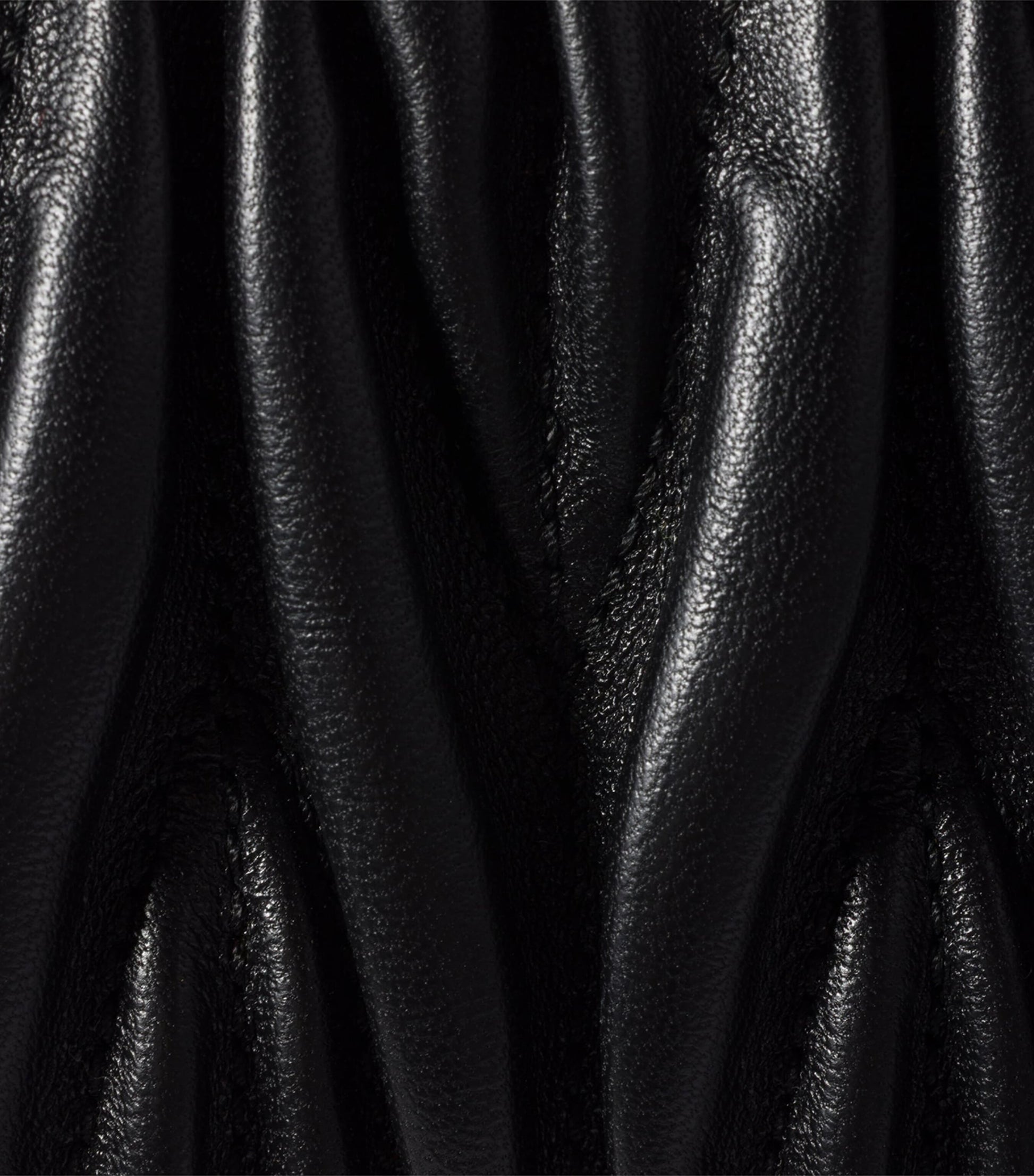 Matelassé Leather Clutch Bag