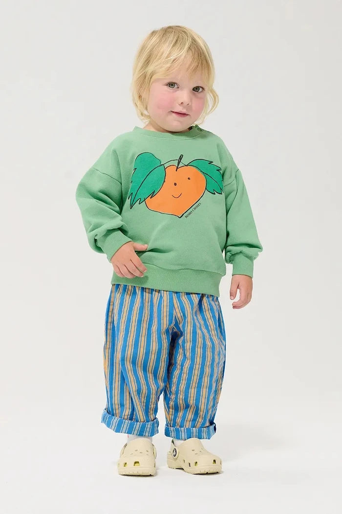 Bobo Choses Tangerine Bebek Pamuklu Sweatshirt