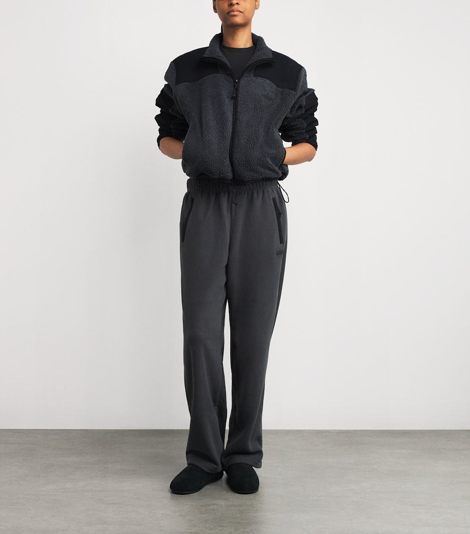 Teddy Boxy Zip-Up Jacket ASH