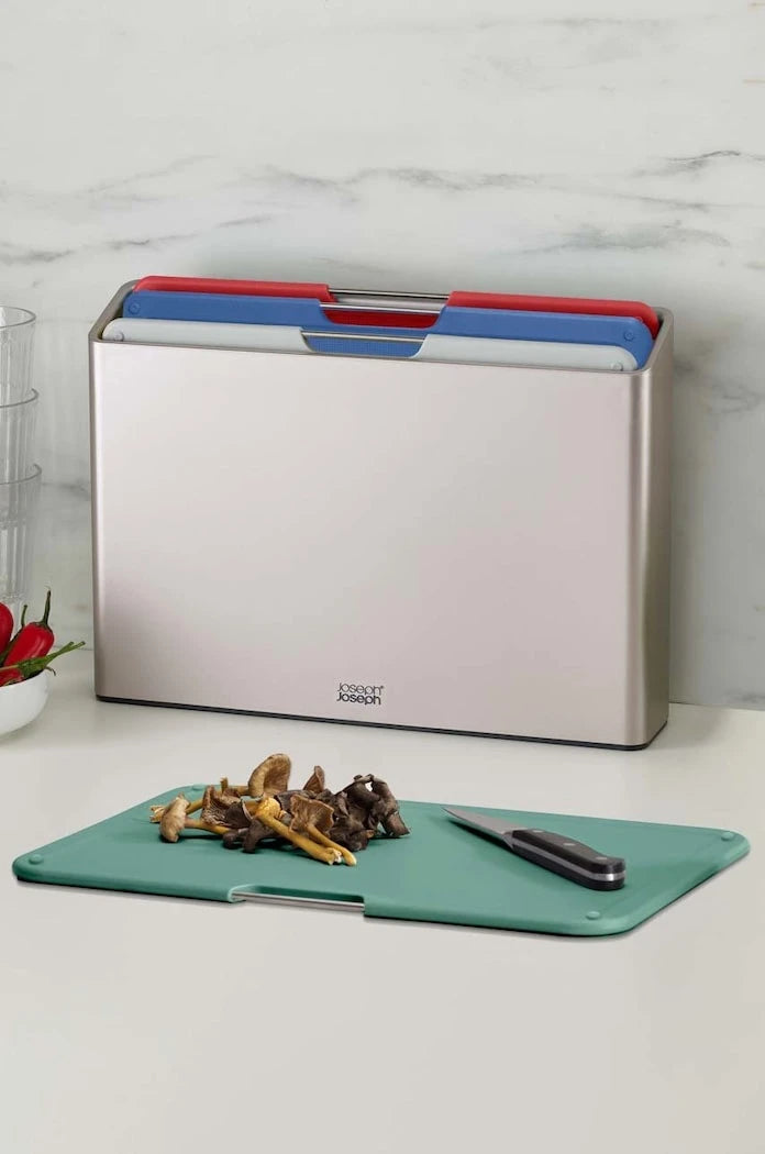 Joseph Joseph Folio™ Organizerli Kesme Tahtası Seti (4 Parça)