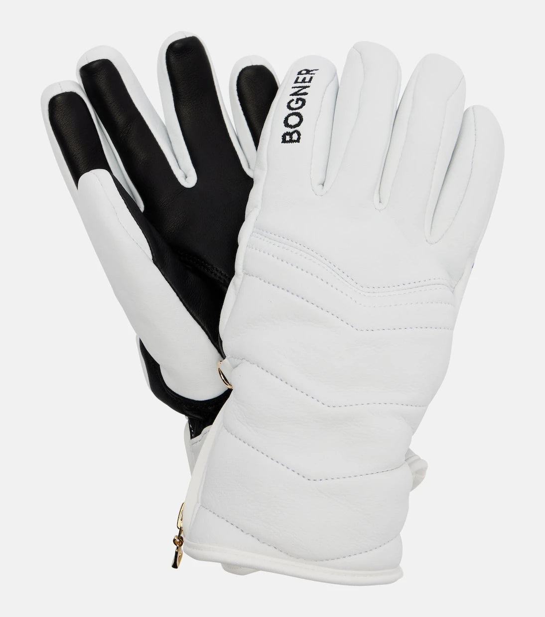 Bogner - Dana quilted leather ski gloves