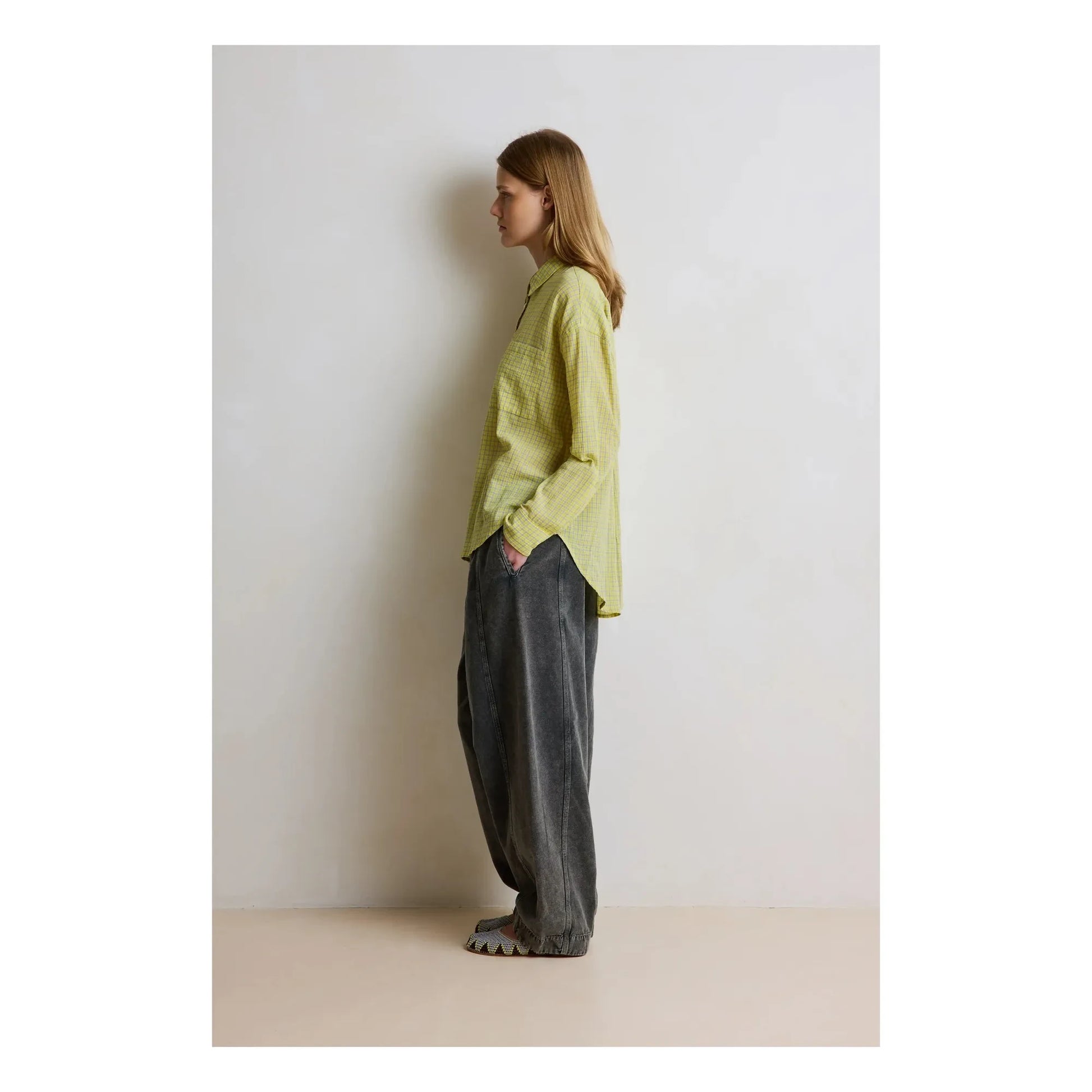 Hod - Barnabé Cotton Carrot Pants | Black
