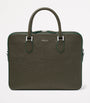 Aspinal Of London Leather Mount Street Briefcase Bag