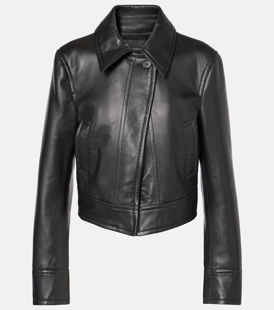 Joseph - Caron cropped leather jacket