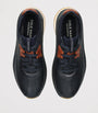 Leather GrandPrø All-Day Runner Sneakers NAVY