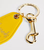 Yellow Leather Villa Keyring