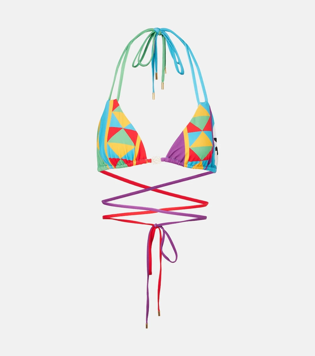Loewe - Paula's Ibiza printed bikini top