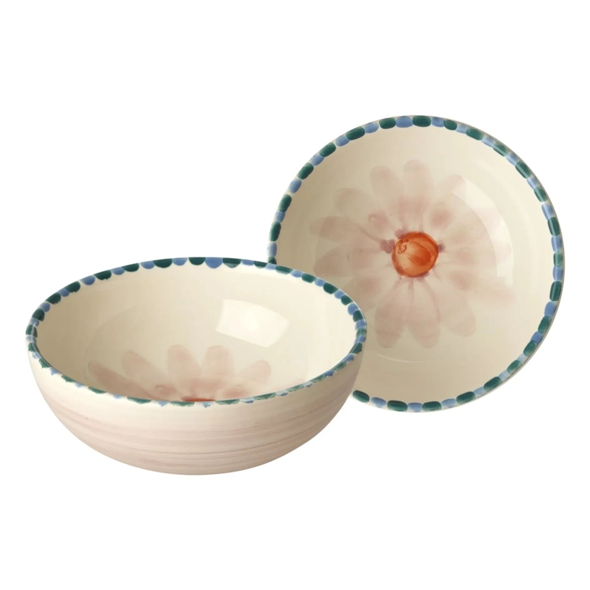 Rice - Ceramic bowl Flower | Pale Pink