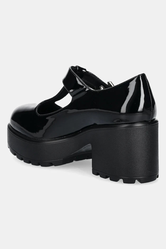 Koi Footwear SAI BLACK MARY JANES ‘PATENT EDITION’ Kalın Topuklu Ayakkabı