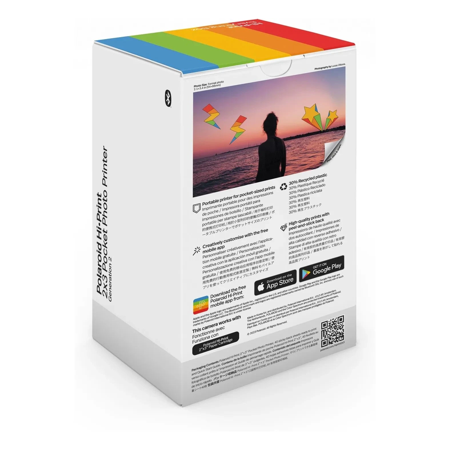 Polaroid - Hi-print Gen 2 photo printer set | Black