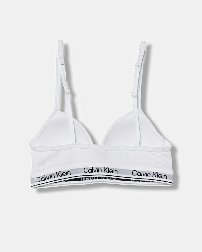 Calvin Klein Underwear Çocuklar İçin Pamuk ve Elastan Üçgen Sütyen