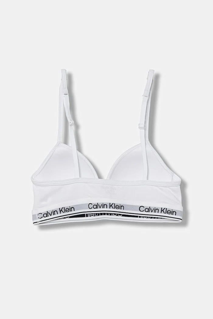 Calvin Klein Underwear Çocuklar İçin Pamuk ve Elastan Üçgen Sütyen