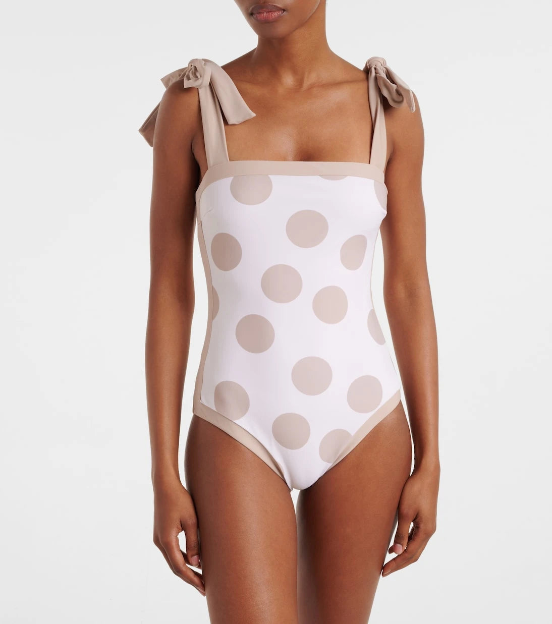 Simkhai - Piper polka-dot swimsuit