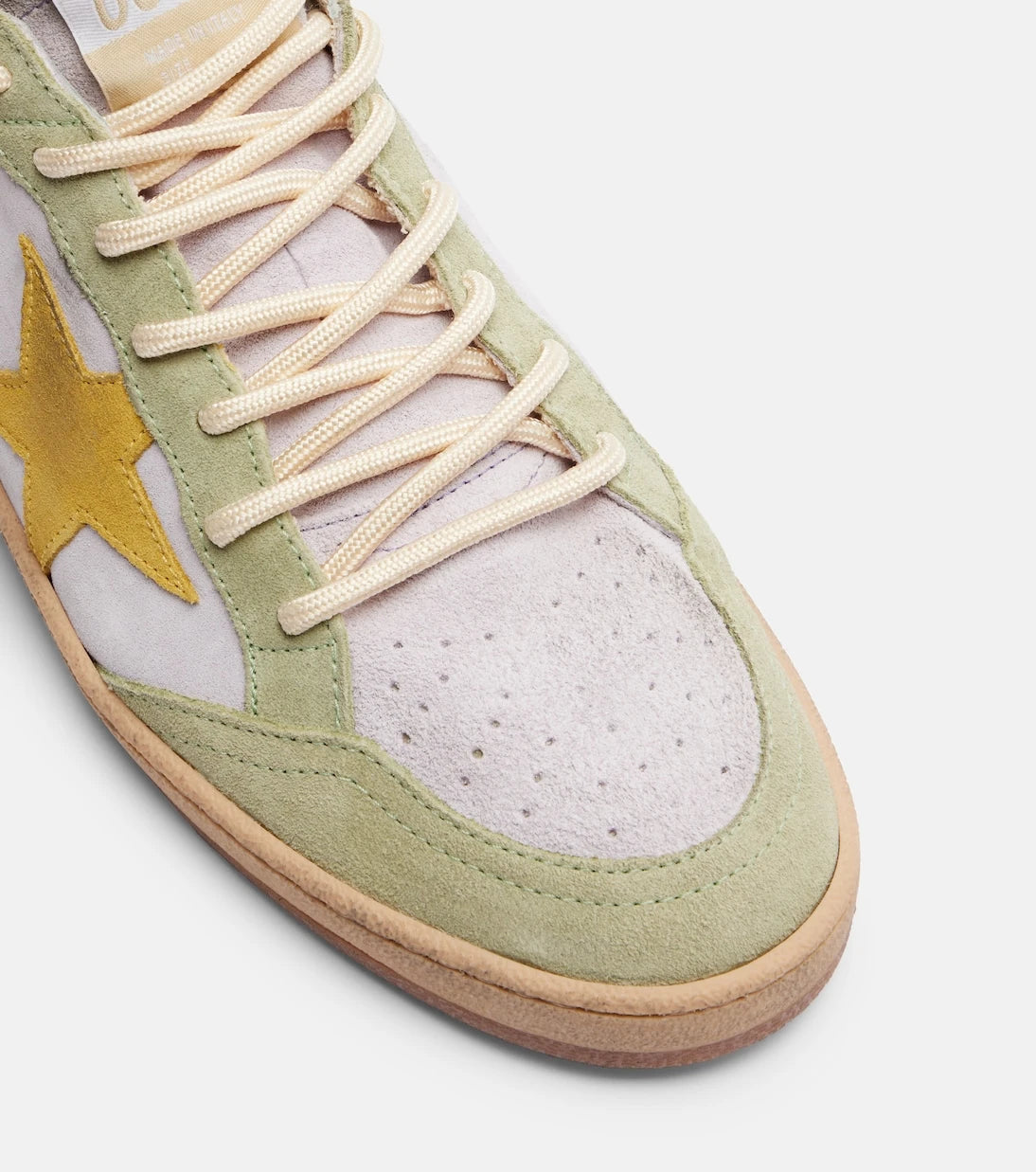 Golden Goose - حذاء سنيكرز بال ستار من الشمواه