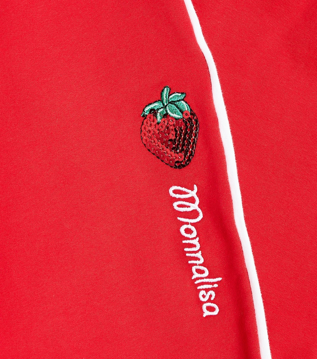 Monnalisa - Logo cotton-blend jersey sweatpants