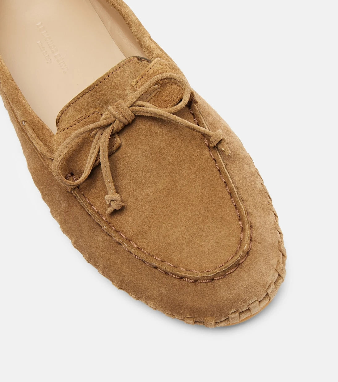 Le Monde Béryl - Driver embroidered suede loafers