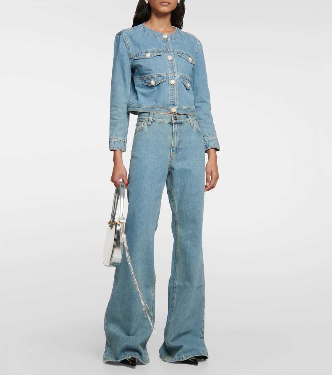Magda Butrym - Low-rise flared jeans