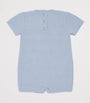 Paz Rodriguez Cotton Knitted Espuma Playsuit (1-24 Months)
