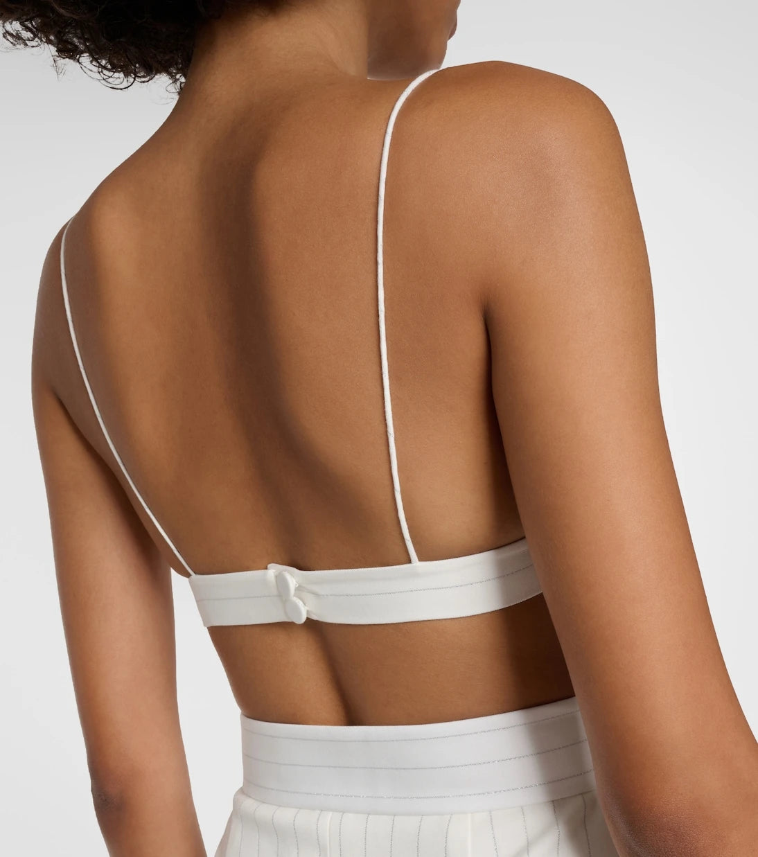 Alex Perry - PInstripe Lurex® bralette