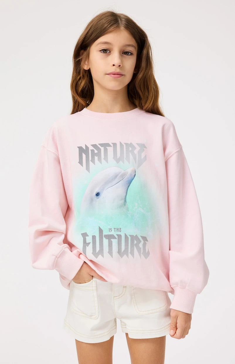 Molo - Monti printed cotton sweatshirt