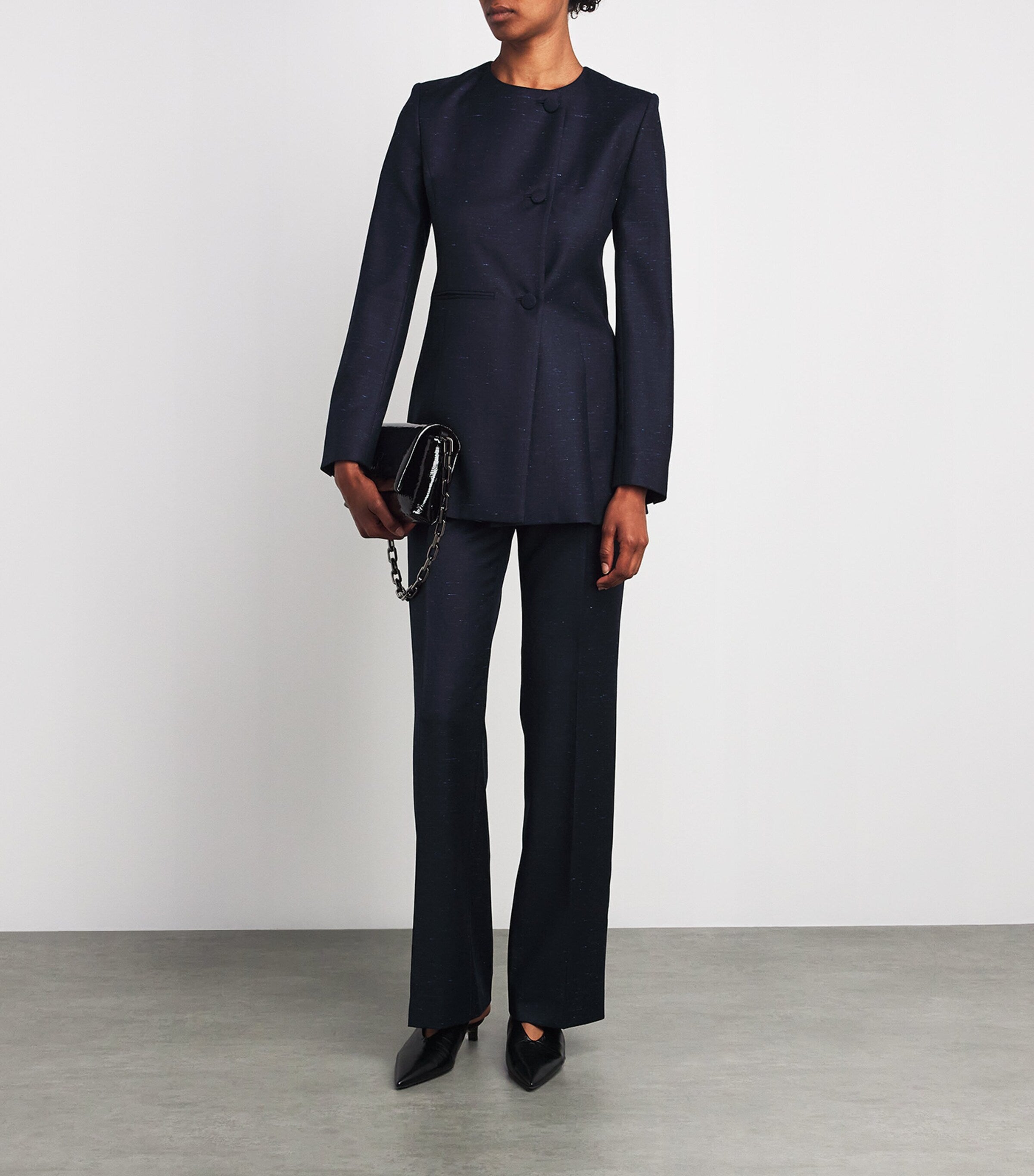 NOMADISSEM Multi Wool-Blend Blazer