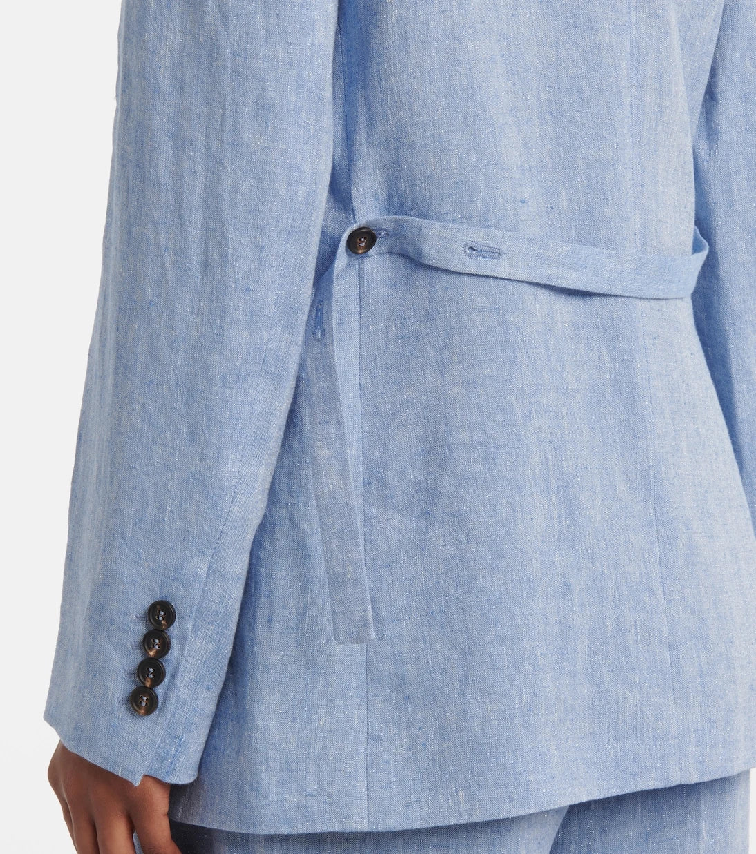 Brunello Cucinelli - Linen-blend blazer