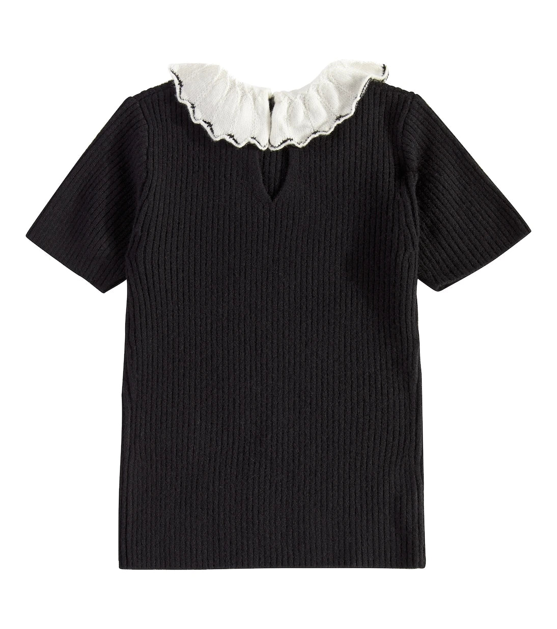 Bonpoint - Génie ruffle-trimmed wool sweater