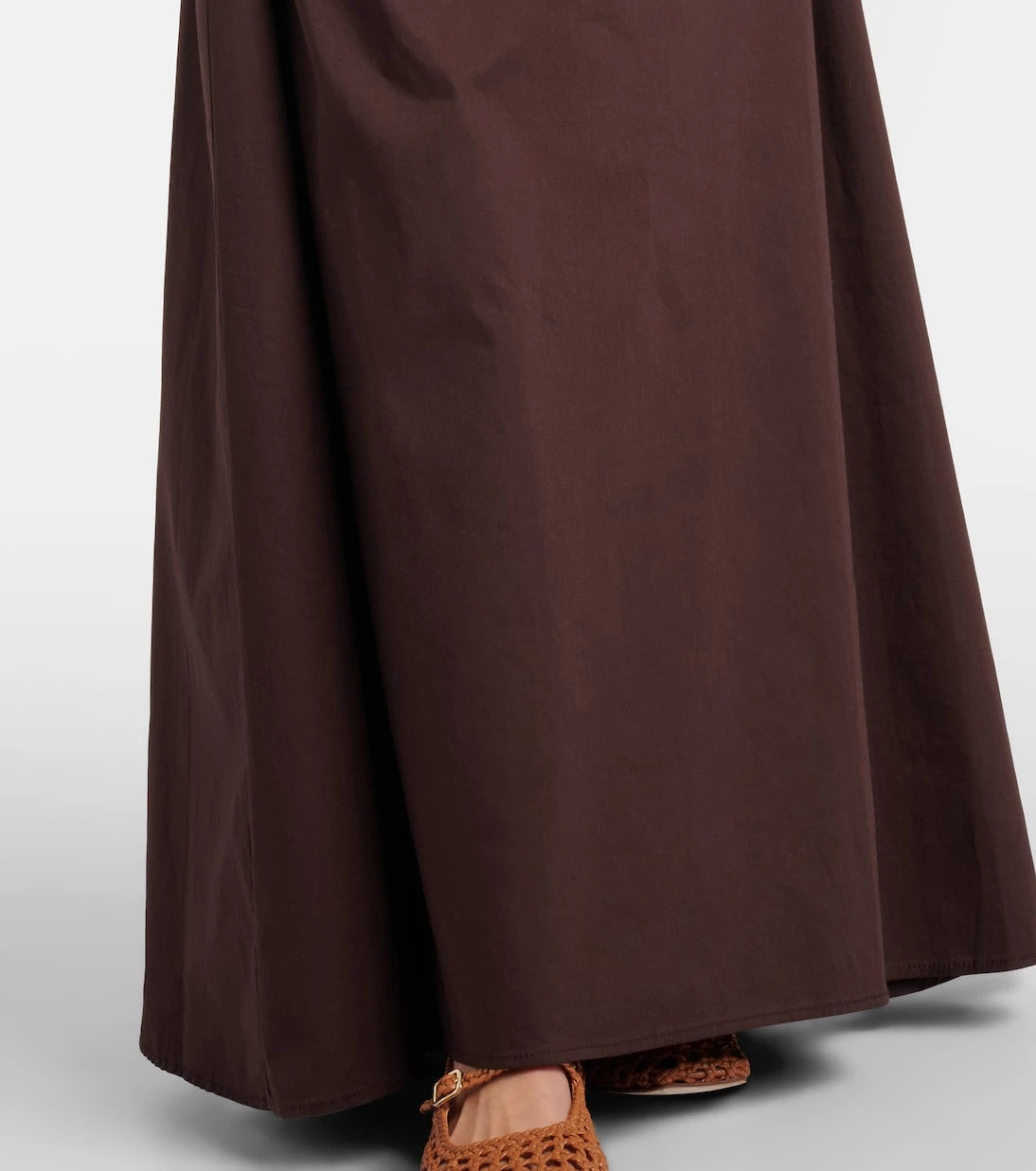 Staud - Phare one-shoulder cotton maxi dress