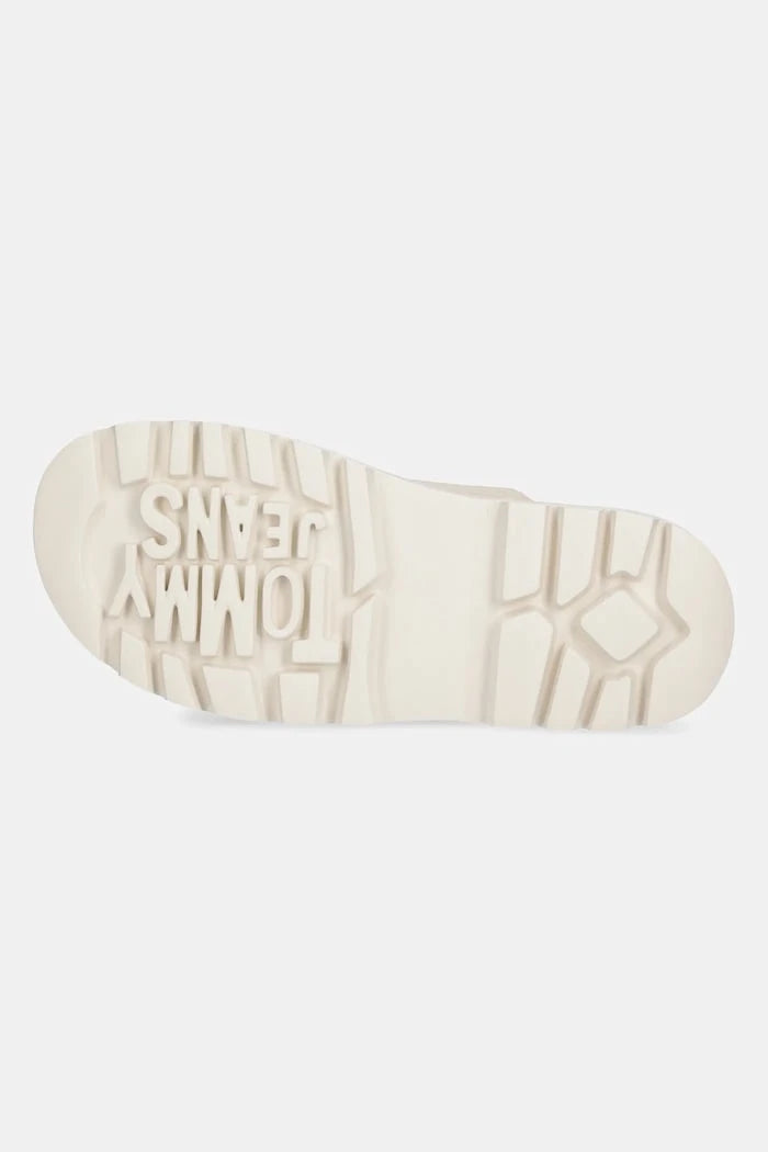 Tommy Jeans DOUBLE STRAP SANDAL SUEDE Süet Terlik