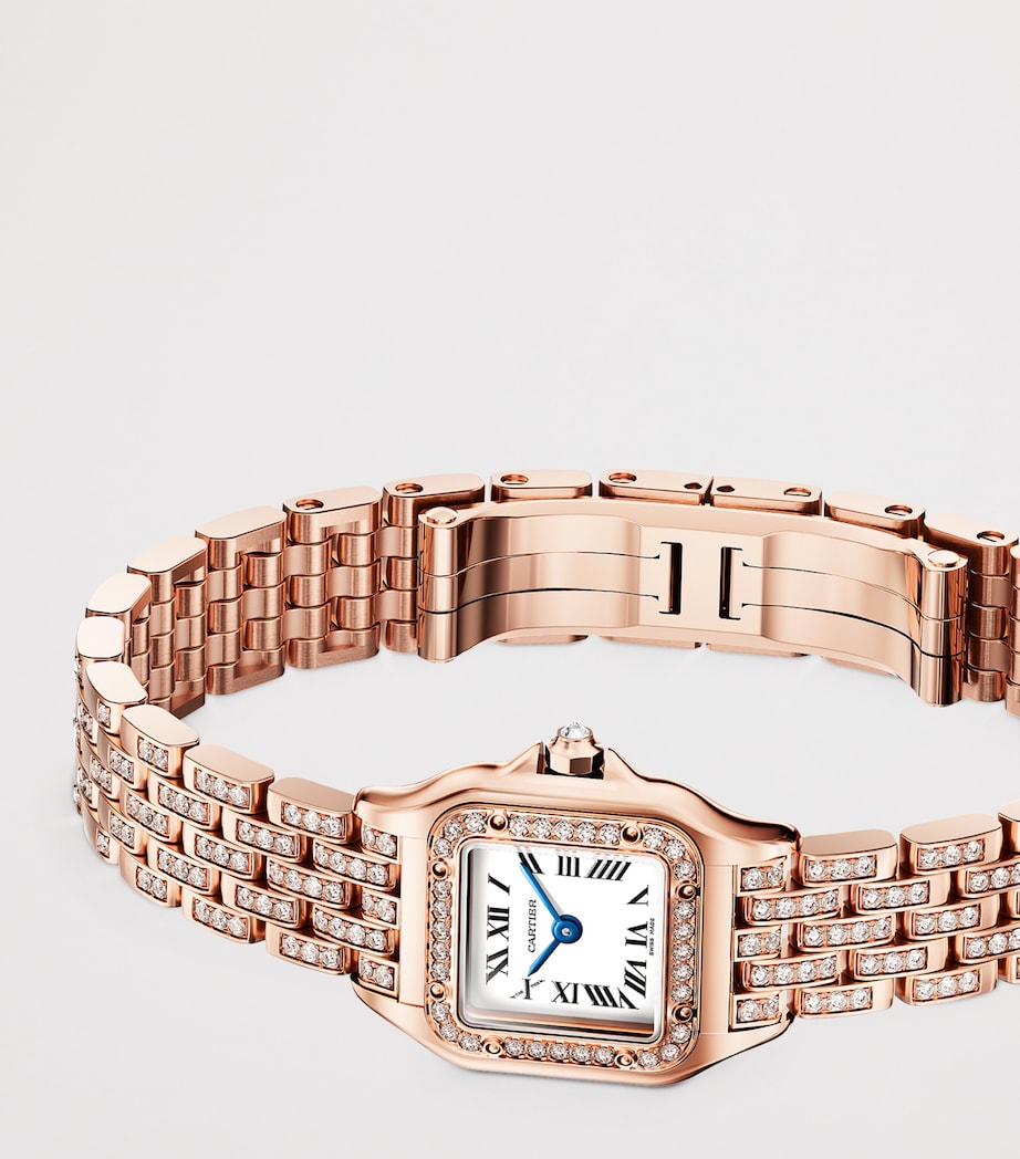 Rose Gold and Diamond Panthère de Cartier Watch 20mm