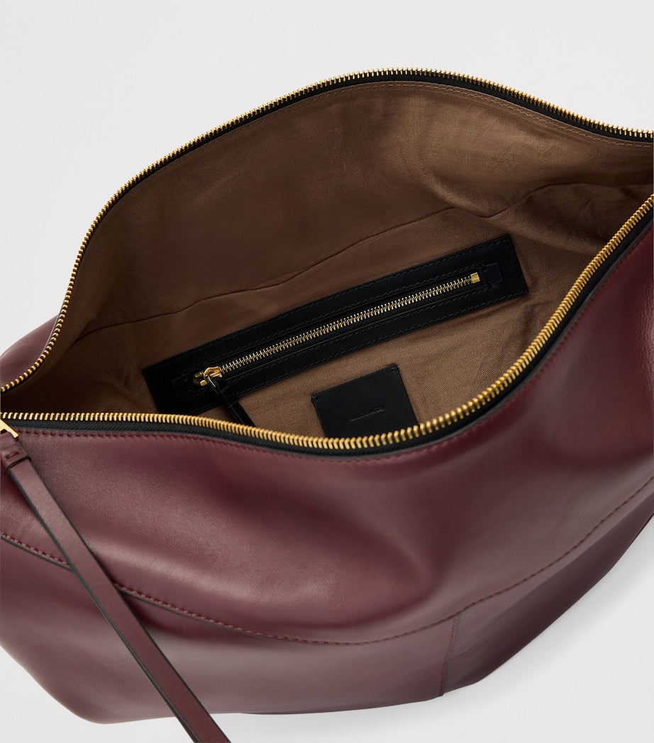 Leather Luna Shoulder Bag