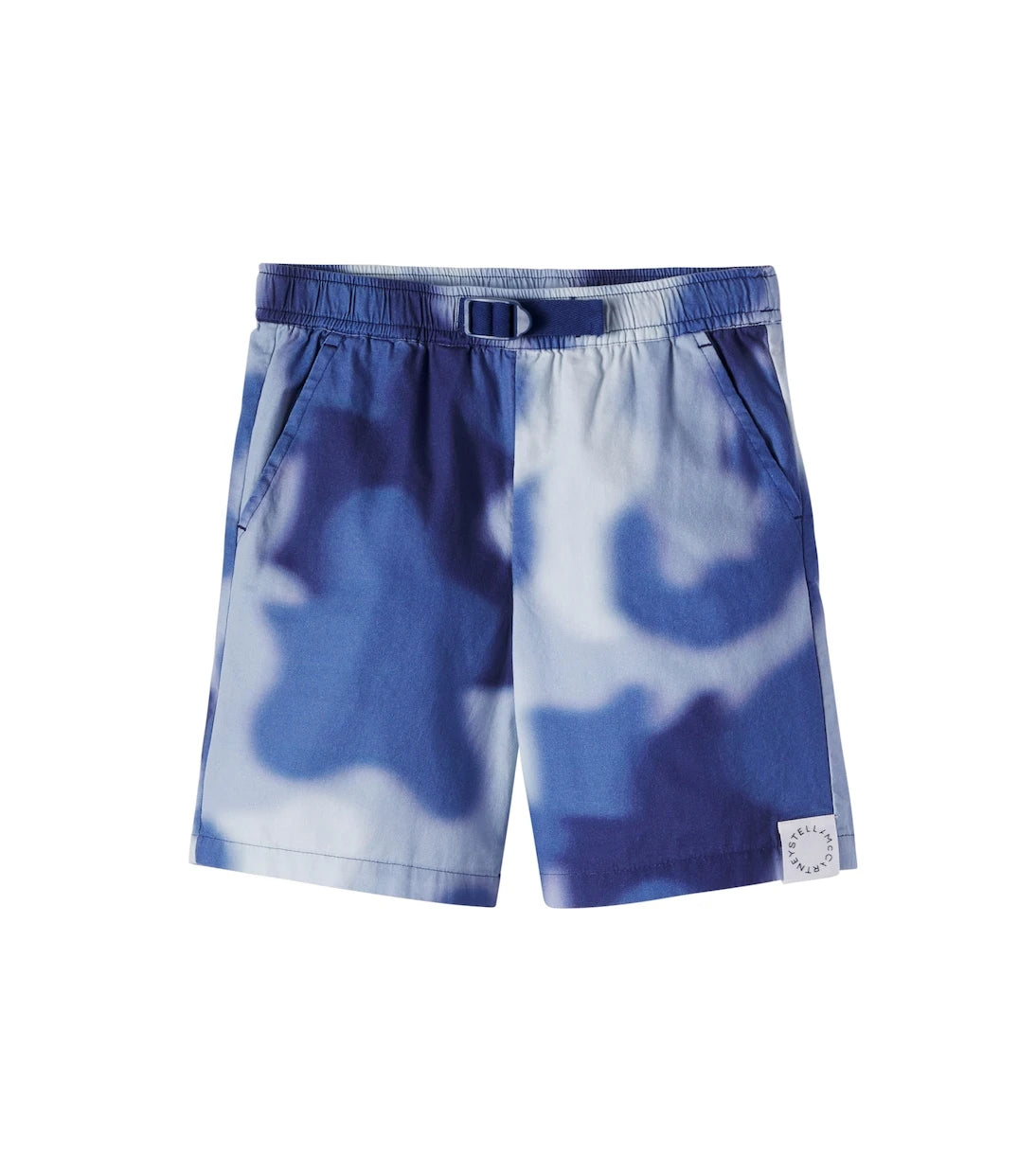 Stella McCartney Kids - Camouflage cotton poplin shorts