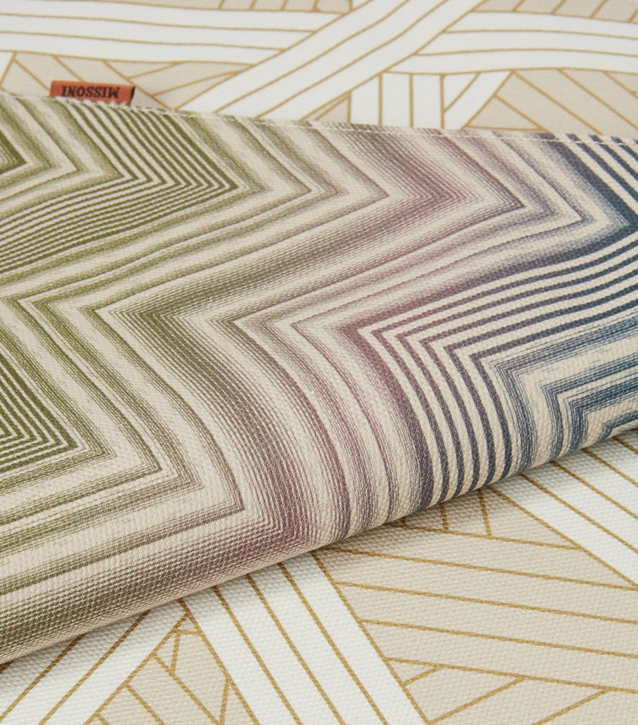 Set of 2 Cotton Nastri Placemats and Napkins