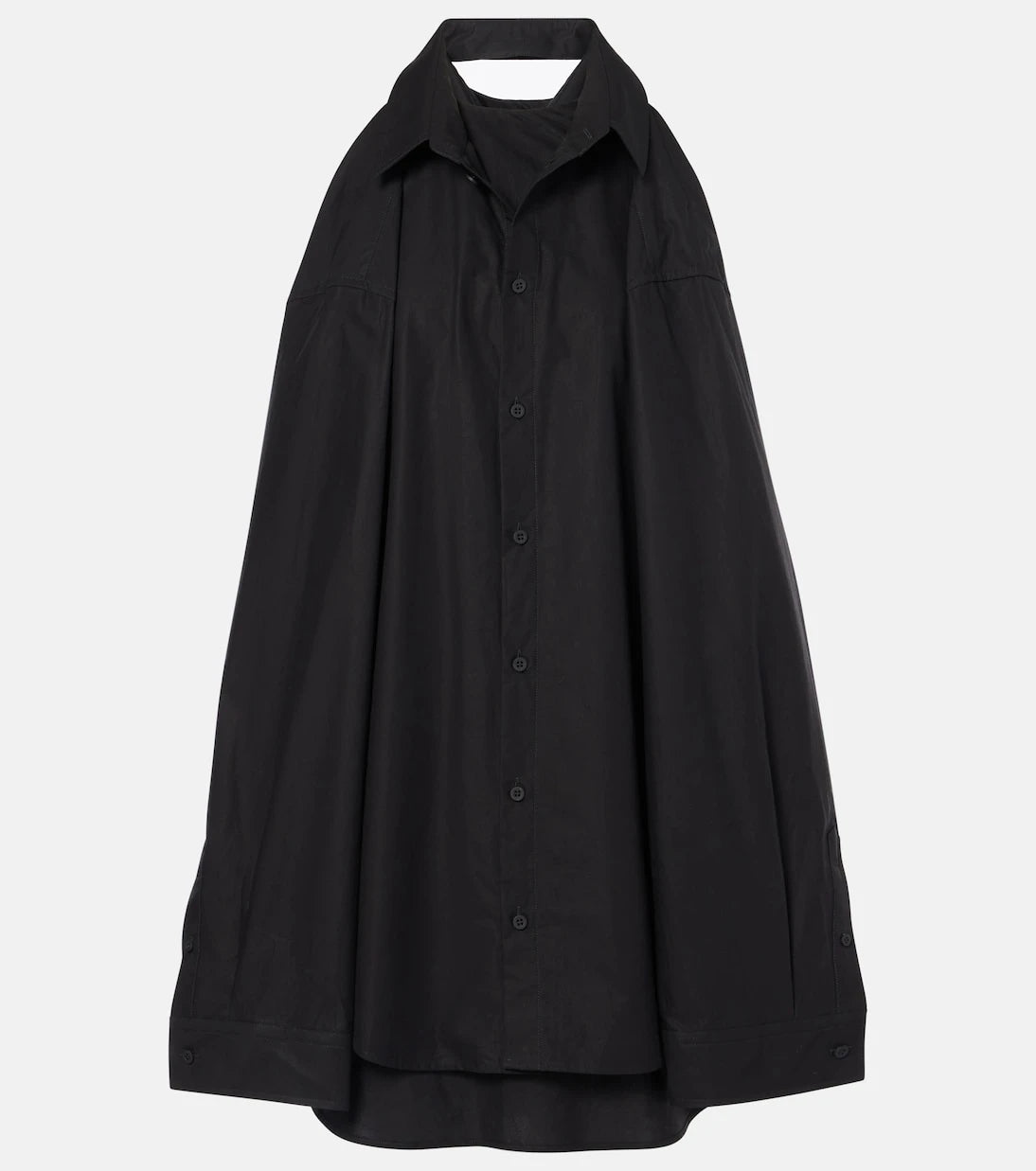 Balenciaga - Suspended cotton shirt dress