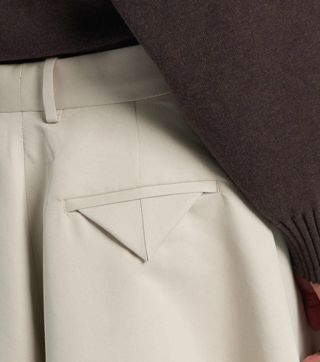 Bottega Veneta - Cotton and silk twill culottes