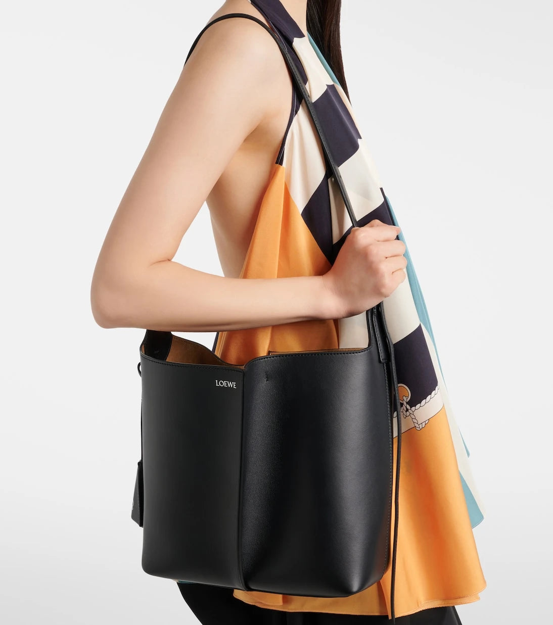 Loewe - Bilbao Medium leather tote bag