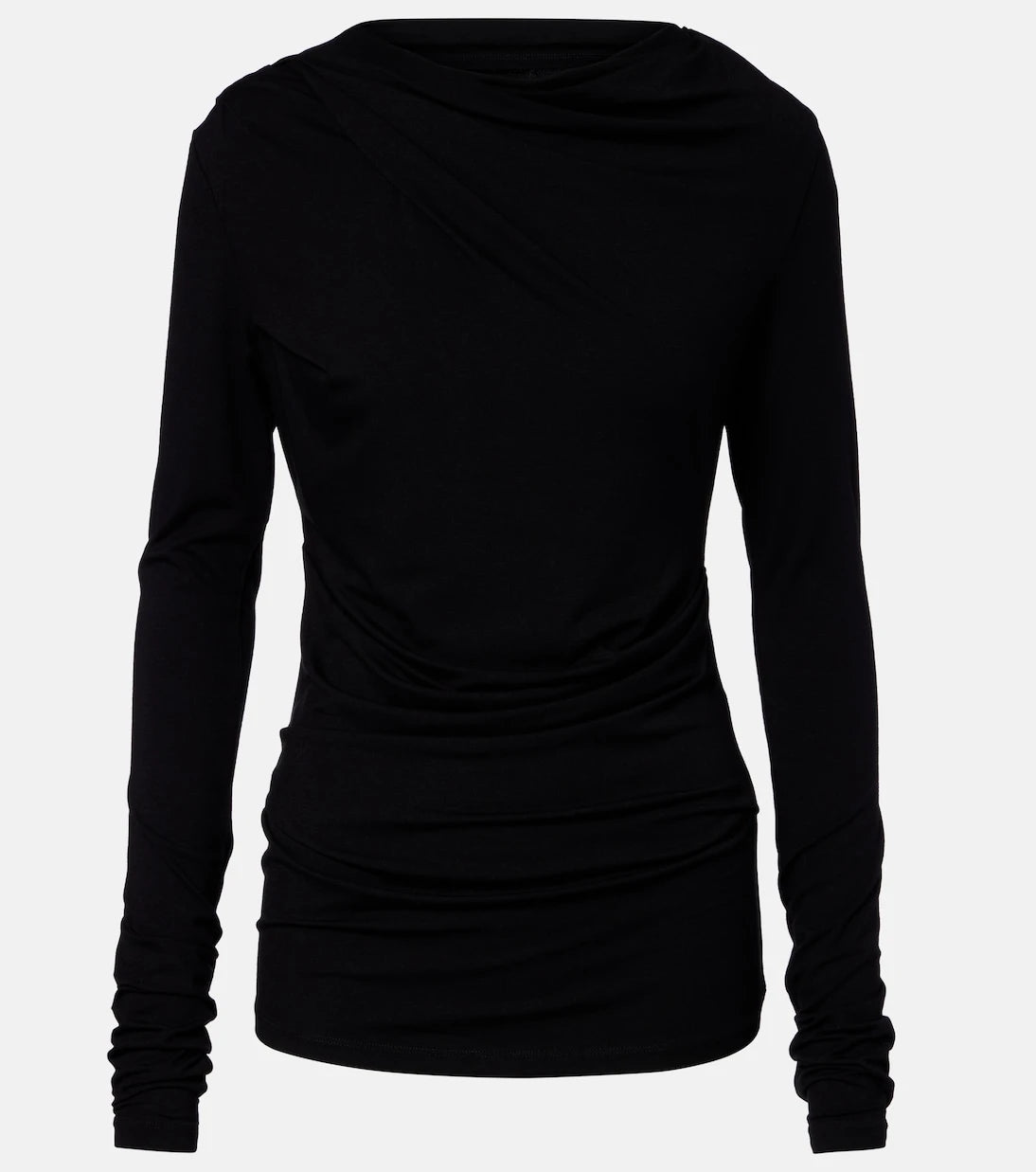 Entire Studios - Draped jersey top